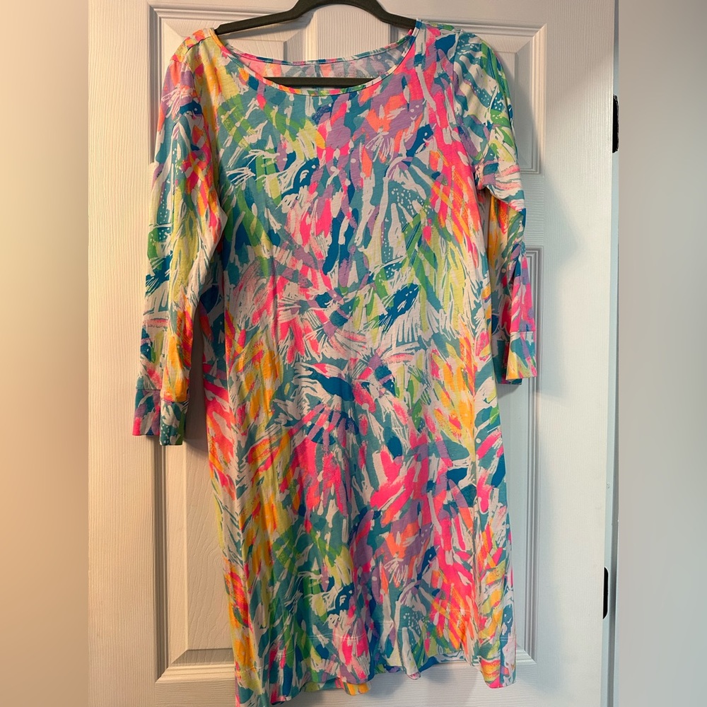 Lilly Pulitzer Marlowe Dress in Multi Sparkling Sands
